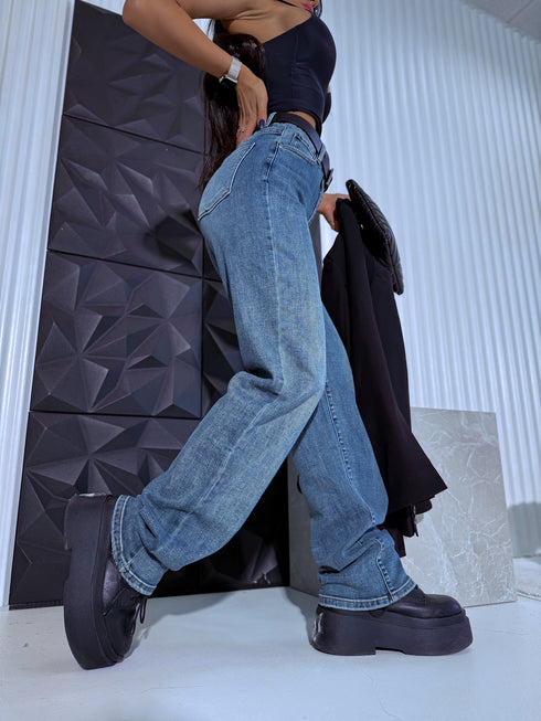 BLUE denim pants "T6272-6 BEST OF TITAN"